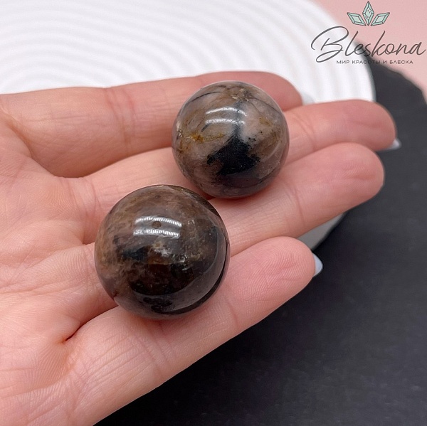 Хиастолит шар 29-30 мм