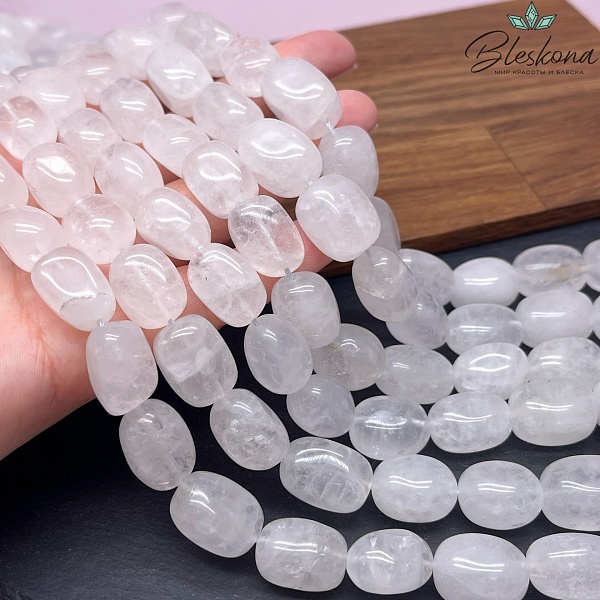 Горный хрусталь прямоугольник фриформ (13*18)*(11-12) мм