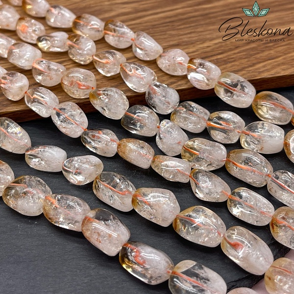 Цитрин галтовка №4 (14-17)*(12-15) мм