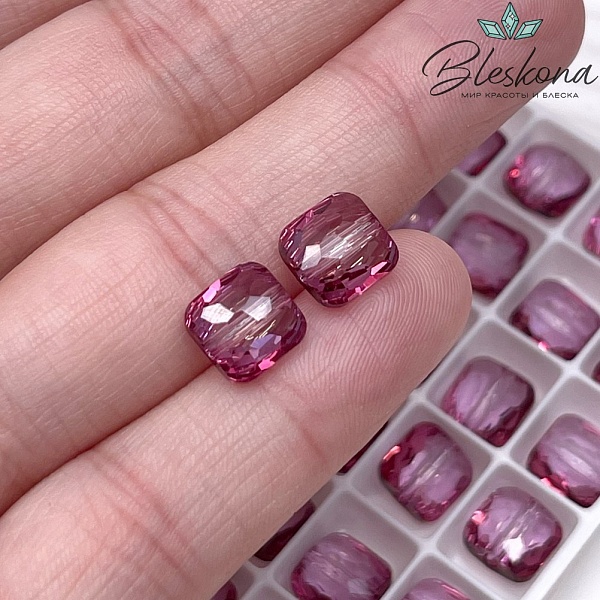 5035 Square Cusion 8 mm Light Amethyst