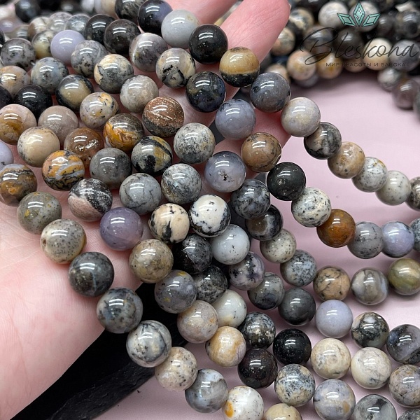 Агат дендритовый 10 мм