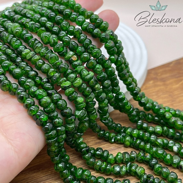 Диопсид фриформ 5,5-6 мм