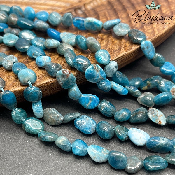 Ларимаровый апатит галтовка 8-10мм