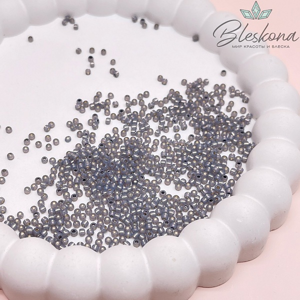 Бисер TOHO round 11/0 цвет №2115 (оттенок серого)