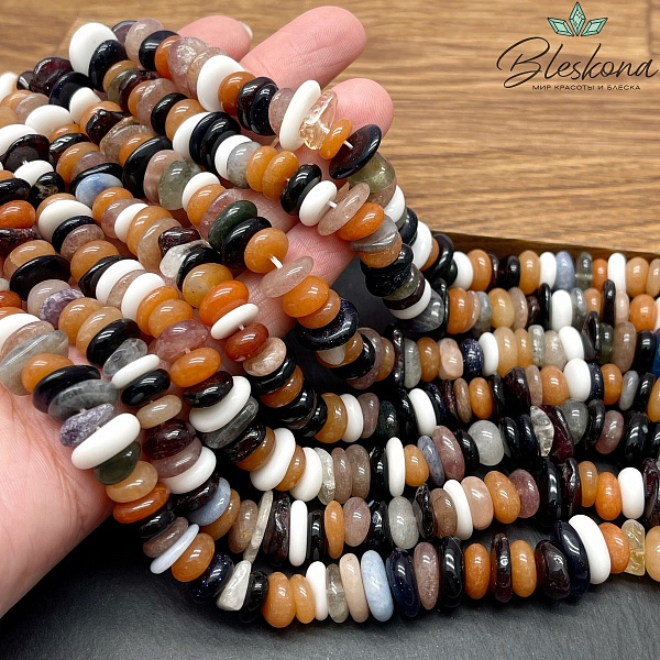 Микс из камней галтовка (2-4)*(8-12) мм