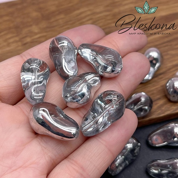 22*13 мм, Стекло Жемчужина Барокко Цвет №15