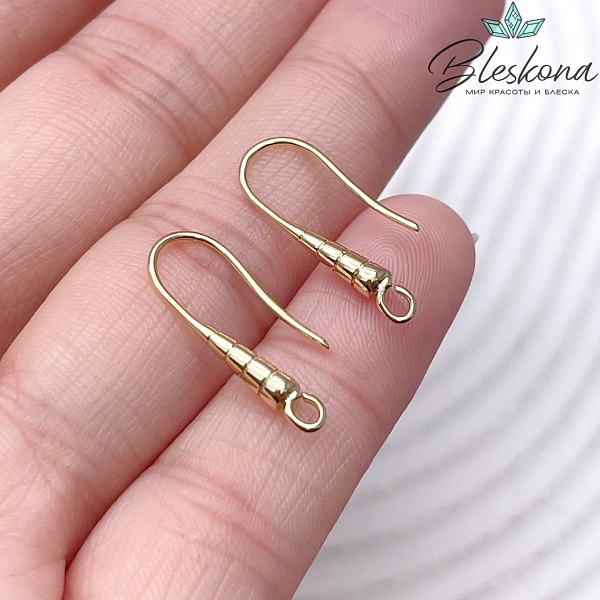 22*3 мм Цвет золото, Швензы крючок 