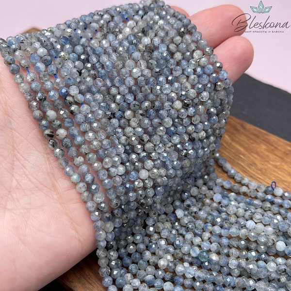 Кианит алмазная огранка №3 3,5 мм