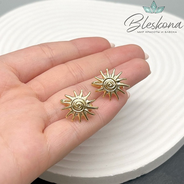 18*16 мм Цвет золото, Швензы Солнечная ракушка