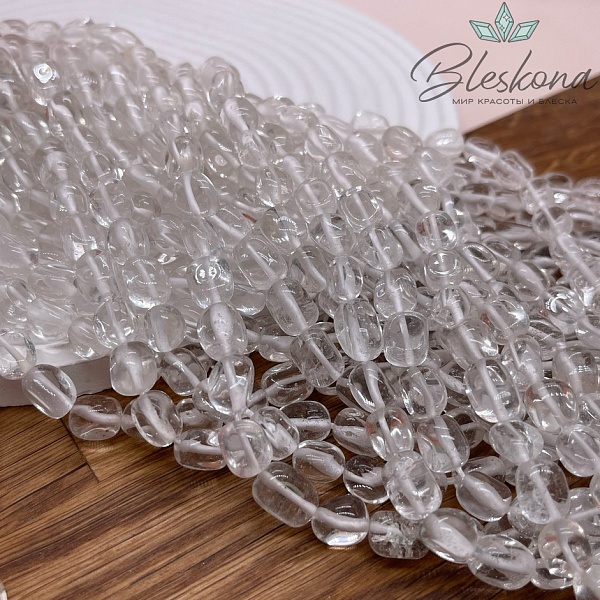 Горный хрусталь галтовка 7-8 мм