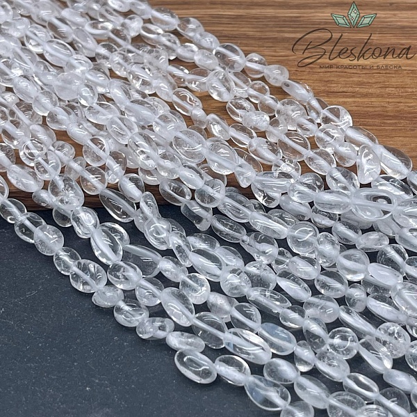 Горный хрусталь галтовка 6-8 мм