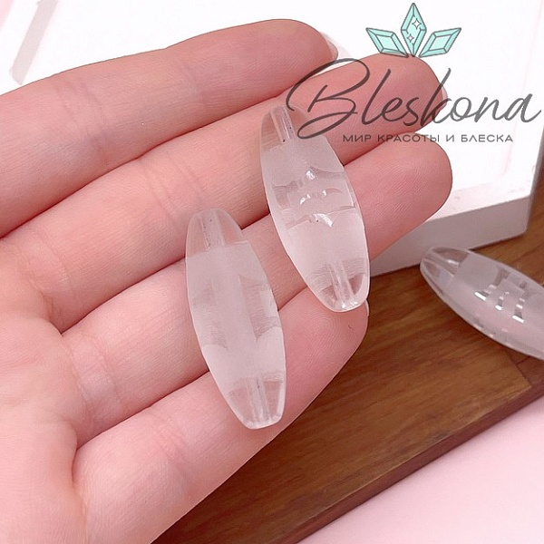 Бусина Дзи Птица Гаруда 30*12 мм