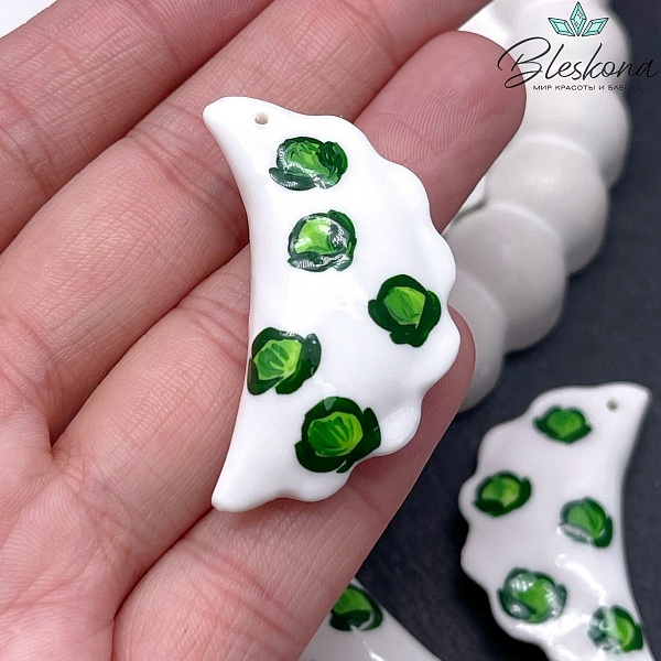 40*23 мм Подвеска Вареник с капустой