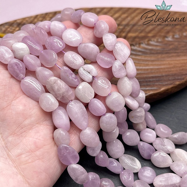 Кунцит галтовка 11-13 мм