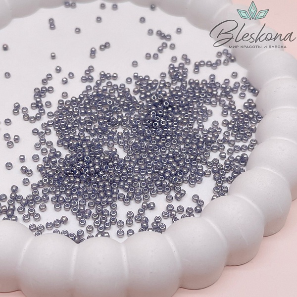 Бисер TOHO round 11/0 цвет №455 (оттенок серого)