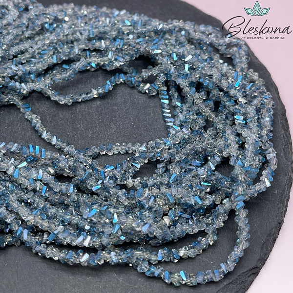 Чешское стекло №79 4,5 мм треугольник