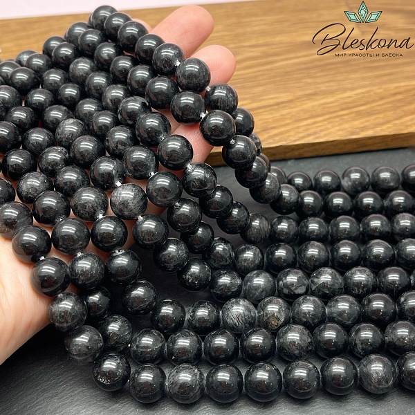 Кварц Рутиловый Турмалиновый №3 10,5 мм