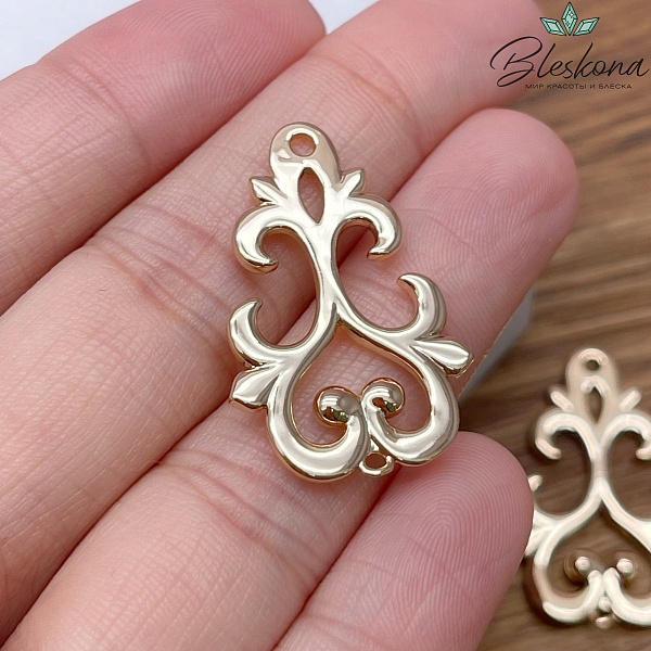 30,5*19,5 мм Цвет золото, Коннектор Этно №13