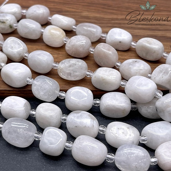 Лунный камень галтовка (14-17)*(10-13) мм