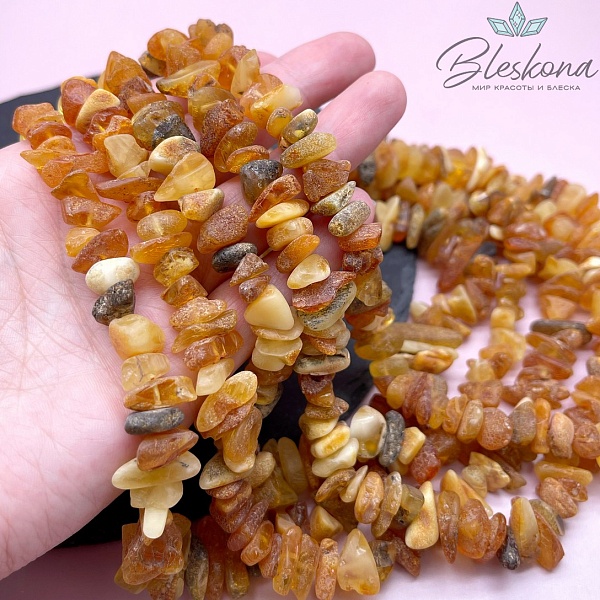 Янтарь крошка №3  10-15мм