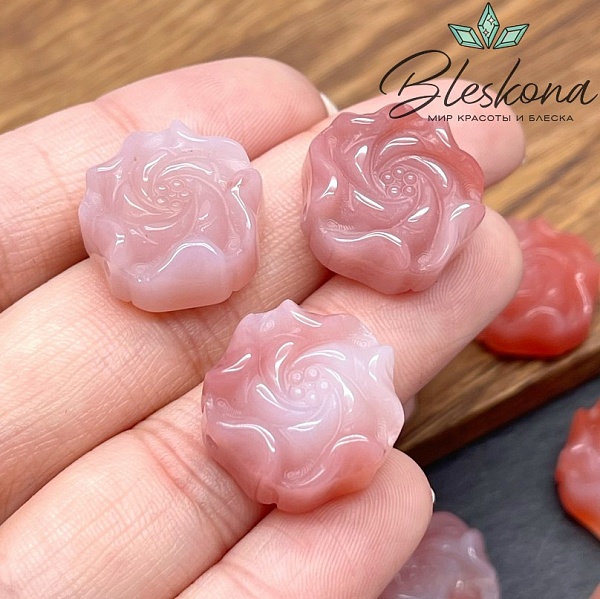 20 мм Резная бусина Цветок