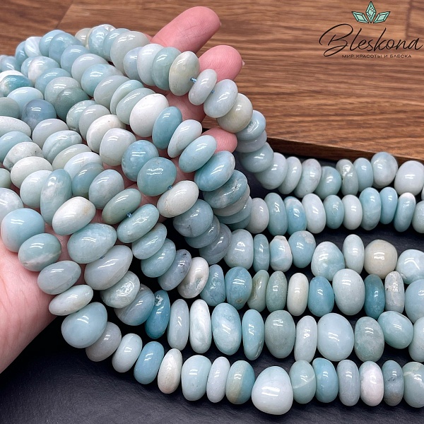 Амазонит галтовка №2 (6-9)*(12-19) мм
