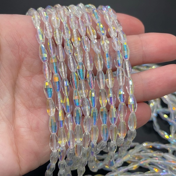 4*8,5 мм Стекло Lux, капля, цвет AB