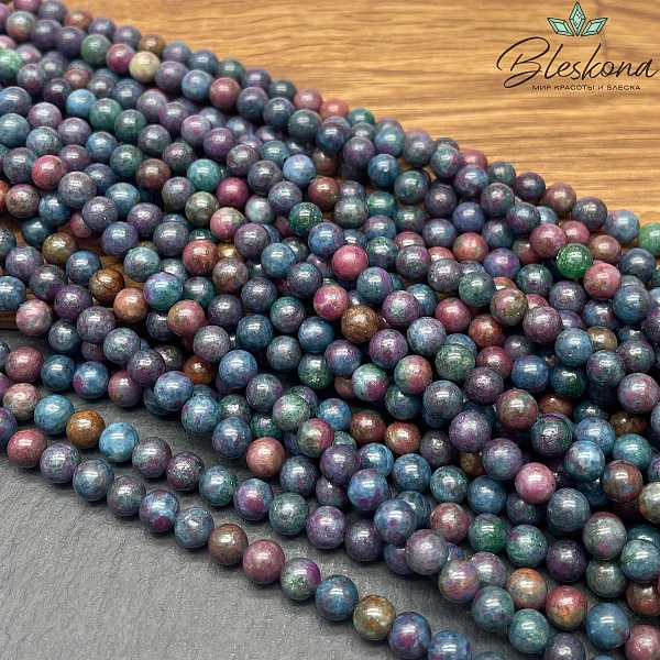 Сапфировый, Рубиновый корунд №2 6,5 мм