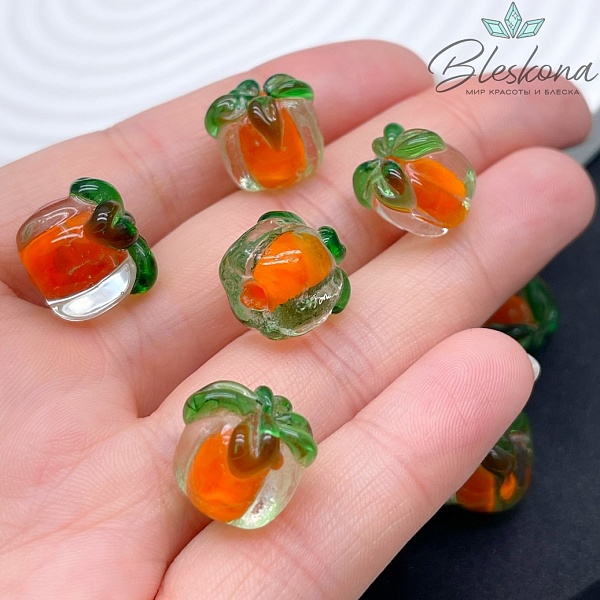 12*11 мм Бусина тыква