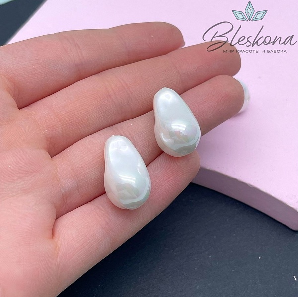 15*21,5 мм, Жемчуг Майорка штучно