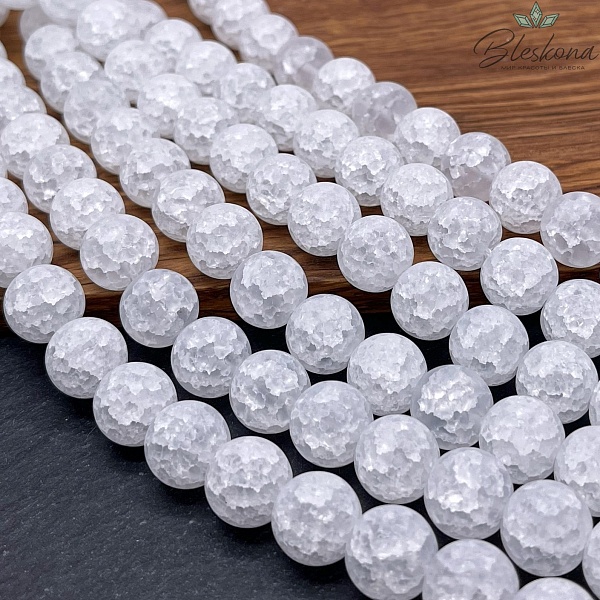 Кварц снежный белый (матовый, имитация) 12 мм  