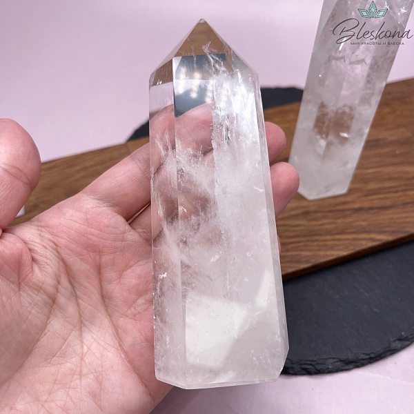 Горный хрусталь кристалл 40*120 мм