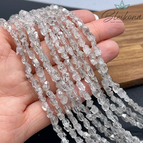 Херкимерский алмаз (кварц) фриформ 3-3,5 мм