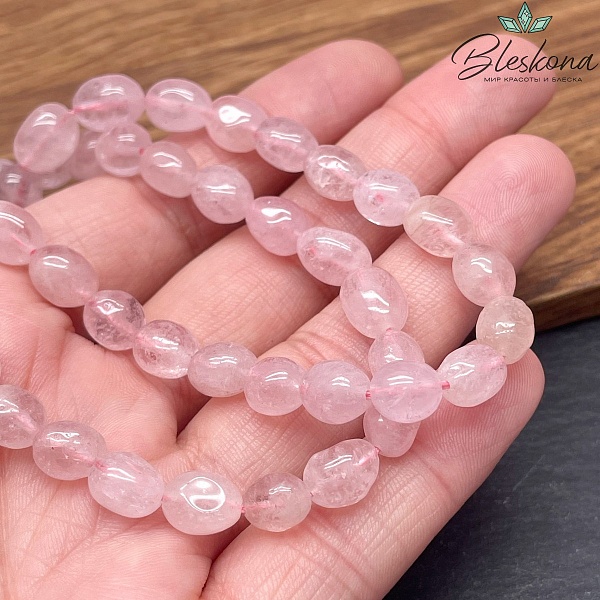 Морганит галтовка 8-8,2мм 