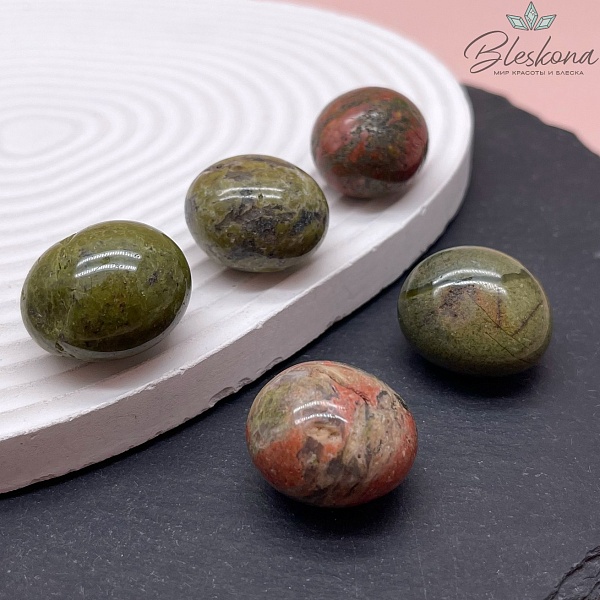 Унакит галтовка 22 -28 мм