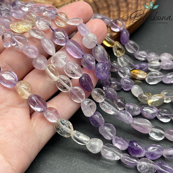 Аметрин галтовка 8-10мм