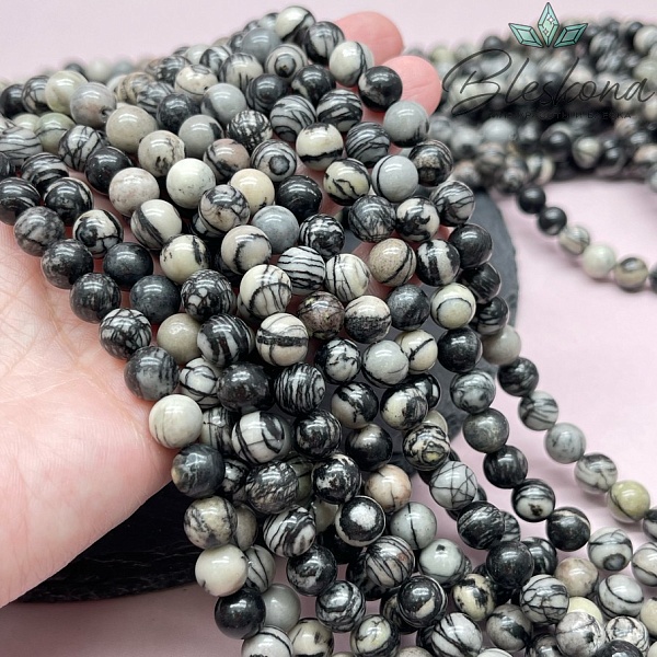 Яшма Зебра 8 мм