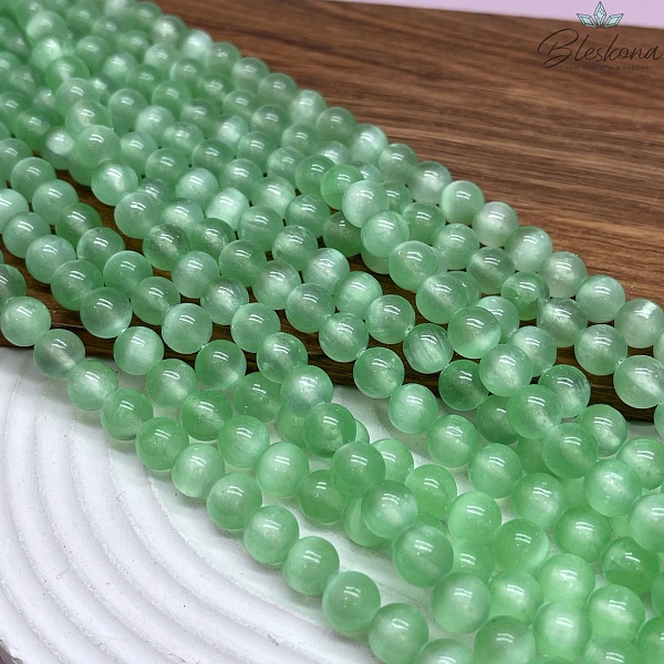 Селенит зеленый (тонированный)  8,5 мм