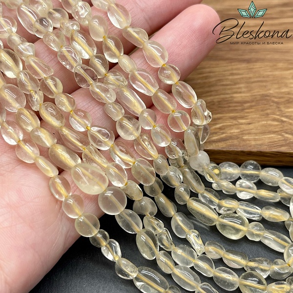 Кварц Лимонный галтовка 6-8 мм