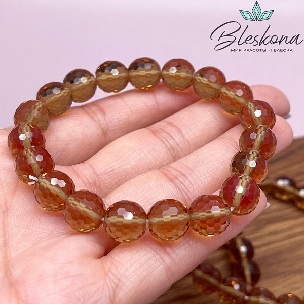 Султанит синтетический (имитация) 10 мм сет