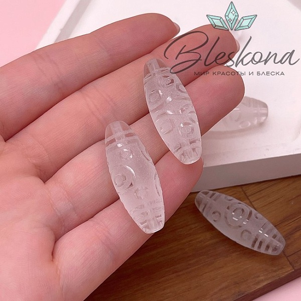 Бусина Дзи 11 глаз 30*12мм