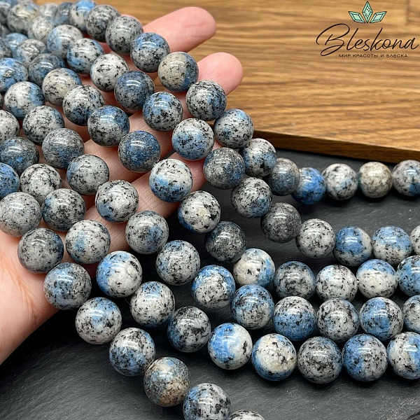 К2 голубой (тонированный) №1 12 мм