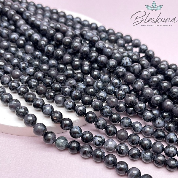 Индиго-габбро (Мистический Мерлинит) 6,5 мм