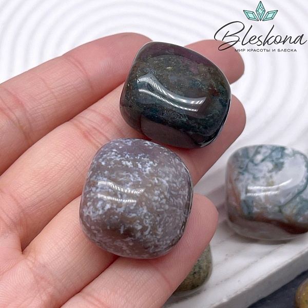 Агат индийский галтовка 20-25 мм