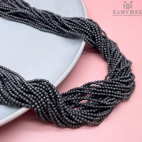 Шунгит микроогранка 2 мм УЦЕНКА