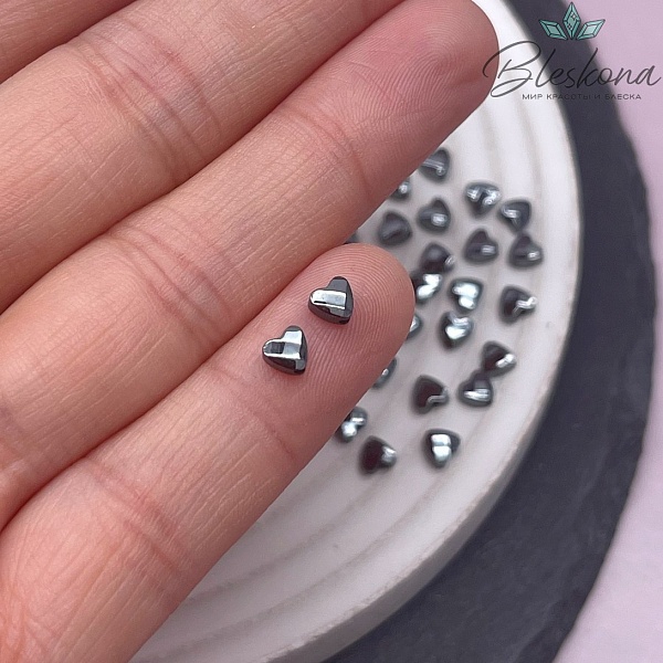 Гематин Сердца объем огр имит 4мм толщ 2,5мм уп. 20шт