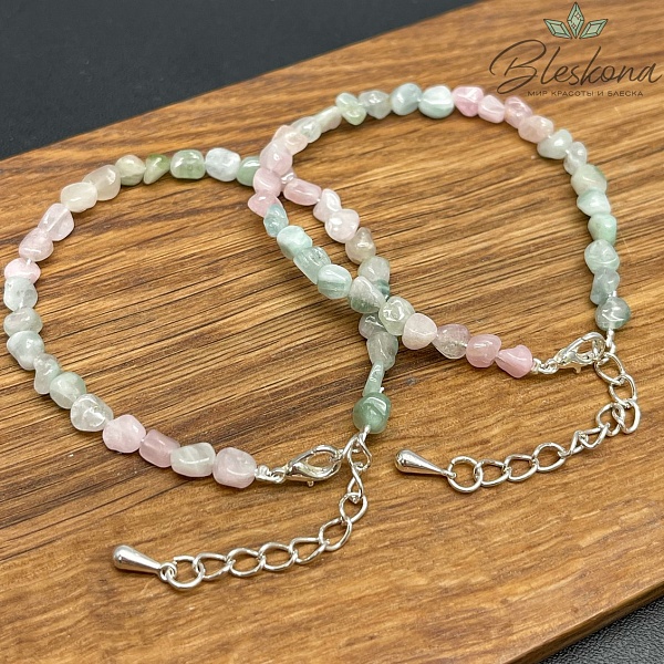 Турмалин галтовка 4-5 мм №2 сет 17 см 