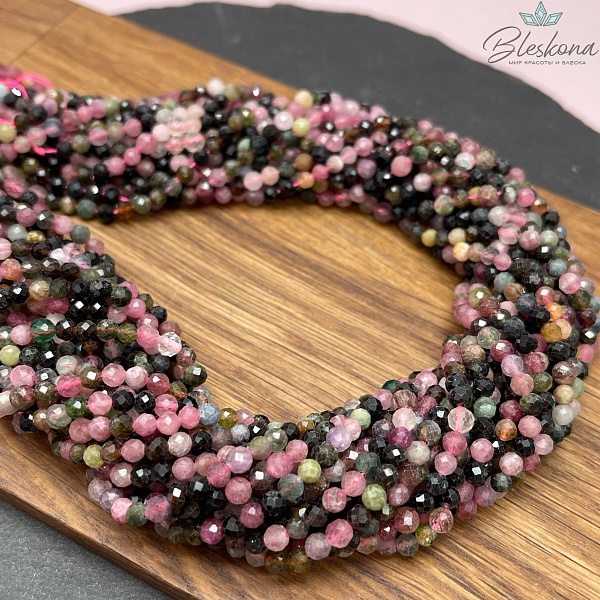 Турмалин алмазная огранка №7 4 мм