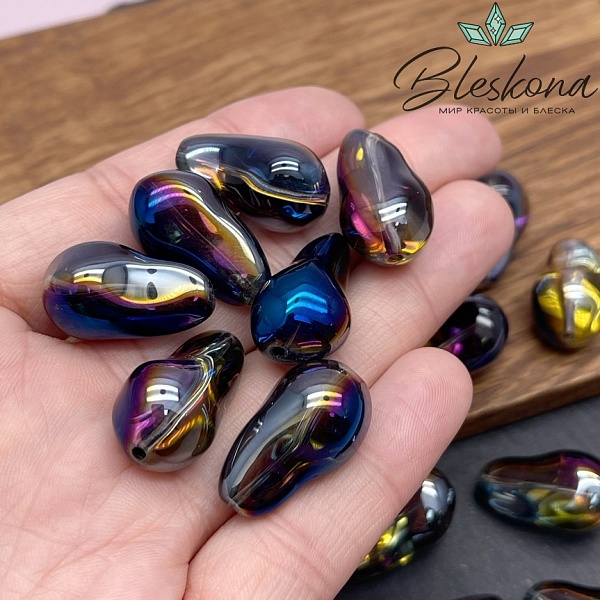 22*13 мм, Стекло Жемчужина Барокко Цвет №19