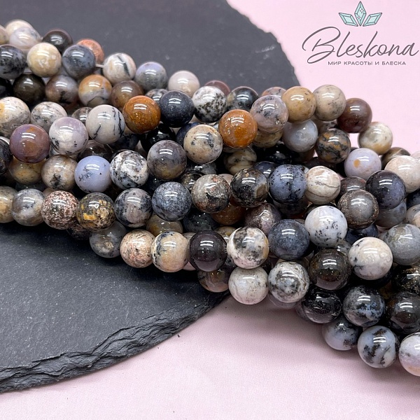 Агат дендритовый 10 мм